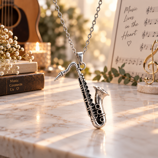 Saxophone Necklace