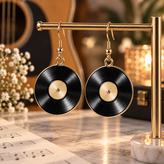 Vinyl Earrings