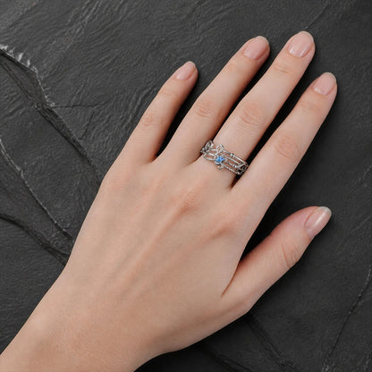 Blue Melody Music Ring